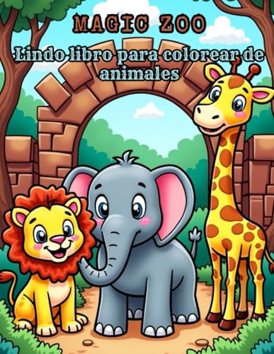 Magic Zoo – Lindo libro para colorear de animales: ¡Diversión creativa con los animales del zoológico más lindos! von Independently published