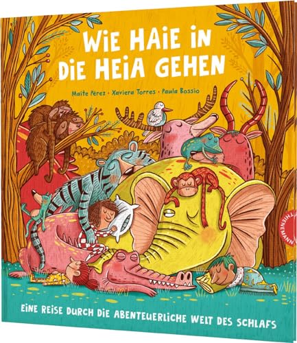 Wie Haie in die Heia gehen: Eine Reise durch die abenteuerliche Welt des Schlafs | Faszinierendes Sachbilderbuch für Kinder ab 4