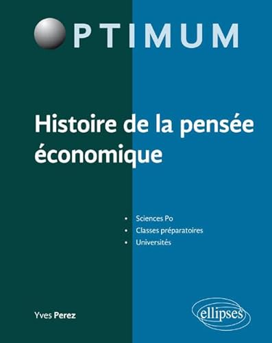 Histoire de la pensée économique (Optimum)