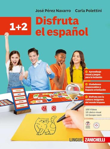 Disfruta el español. Per la Scuola media. Con ebook. Con espansione online (Vol. 1-2) von Zanichelli