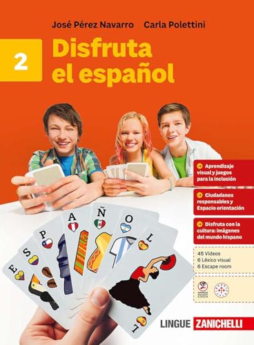 Disfruta el español. Per la Scuola media. Con ebook. Con espansione online (Vol. 2) von Zanichelli