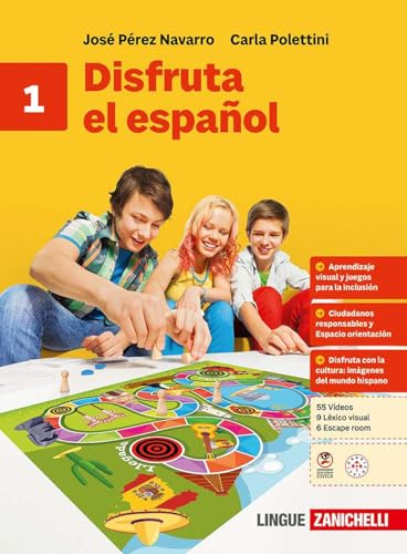 Disfruta el español. Per le Scuole medie. Con ebook. Con espansione online (Vol. 1) von Zanichelli
