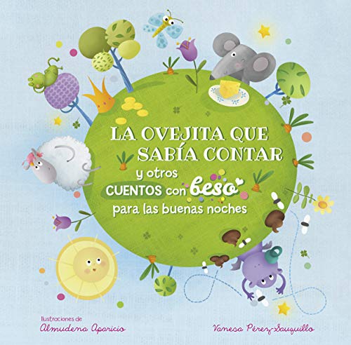 La ovejita que sabía contar y otros cuentos con beso para las buenas noches (Cuentos con beso. Libro de cartón) (Pequeñas manitas) von BEASCOA