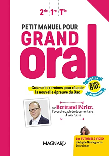 Petit manuel pour Grand Oral (2020) - Manuel élève von MAGNARD