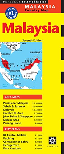 Malaysia Travel Map von Periplus Editions (HK) ltd.