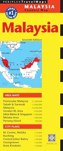 Malaysia Travel Map von Periplus Editions (HK) ltd.