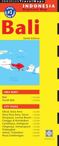 Periplus Travel Map Bali: Indonesia Regional Map (Periplus Travel Maps)