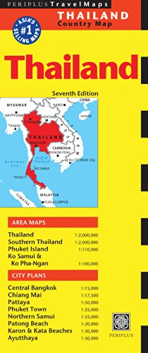 Thailand Travel Map (Periplus Travel Maps) von Periplus Editions