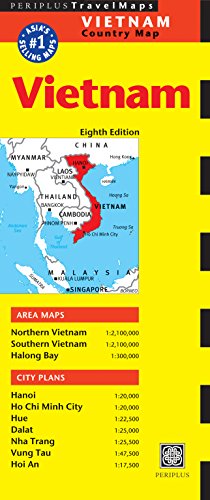 Vietnam Travel Map Eighth Edition (Periplus Travel Maps Country Map) von Periplus Editions (HK) ltd.