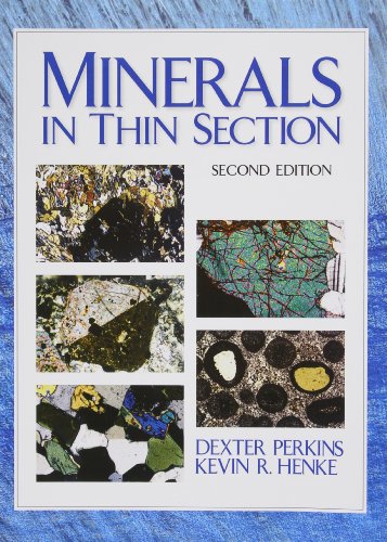 Minerals in Thin Section von Pearson