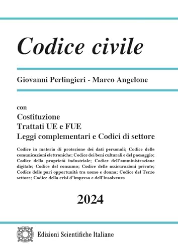 Codice civile von Edizioni Scientifiche Italiane