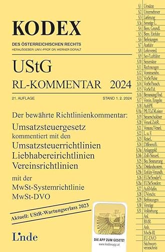 KODEX UStG-Richtlinien-Kommentar 2024 (Kodex des Österreichischen Rechts)