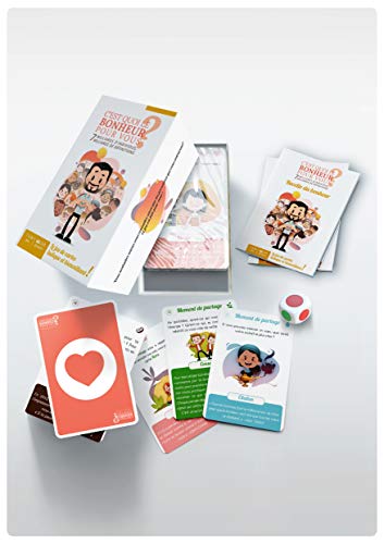 Jeu de cartes C'est quoi le bonheur pour vous ?: Le jeu pour créer du lien, rire, se connaître et connaître les autres Jeu de cartes C'est quoi le bonheur pour vous ?: Le jeu pour créer du lien, rire, se connaître et connaître les autres