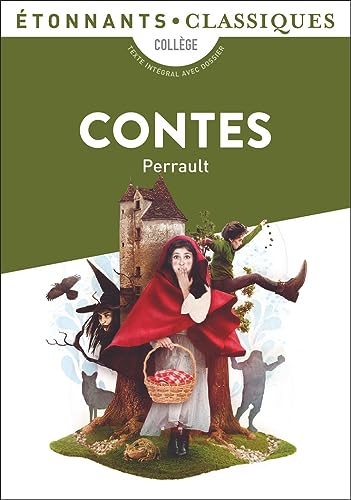 Contes: La Belle au bois dormant - Petit Chaperon rouge - La Barbe bleue - Le Chat botté - Les Fées - Cendrillon - Riquet à la houppe - Le Petit Poucet