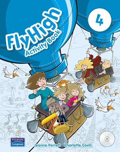Fly High Level 4 Activity Book and CD ROM Pack von Pearson Longman