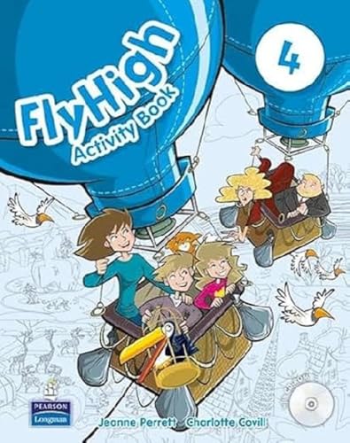 Fly High Level 4 Activity Book and CD ROM Pack von Pearson Longman