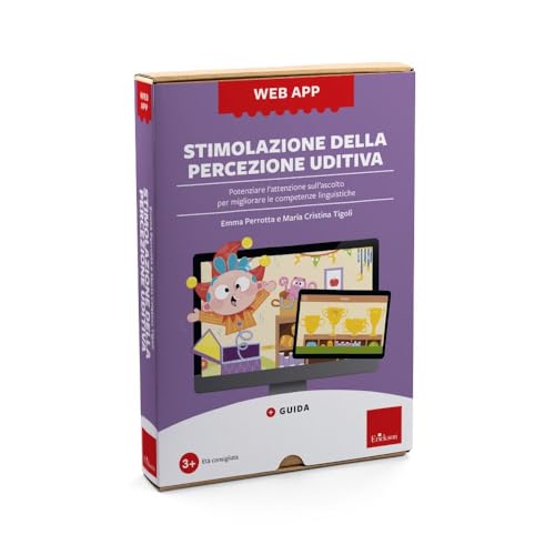 Stimolazione della percezione uditiva. Potenziare l'attenzione sull'ascolto per migliorare le competenze linguistiche. Web app. Con software (Software didattico) von Erickson