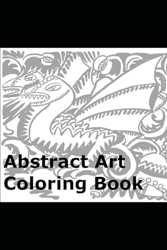 Abstract Art Coloring Book von Independently published
