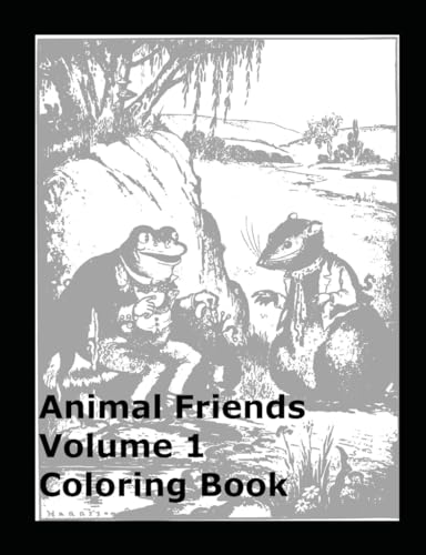 Animal Friends Volume 1 Coloring Book von Independently published