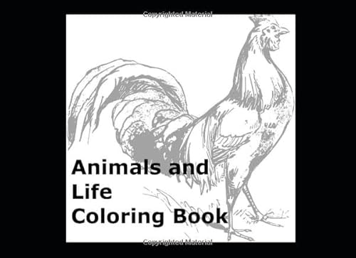 Animals and Life Coloring Book von Independently published