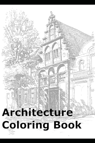 Architecture Coloring Book von Independently published