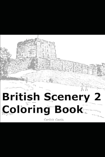 British Scenery 2 Coloring Book