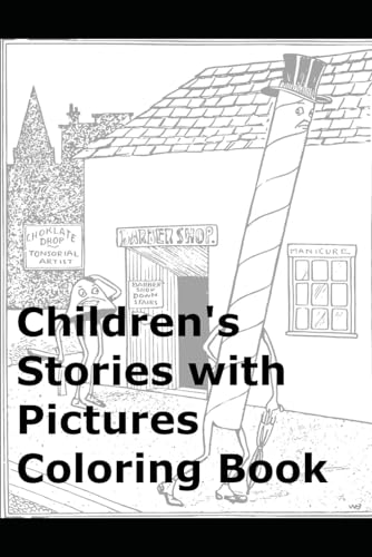 Children's Stories and Pictures Coloring Book von Independently published