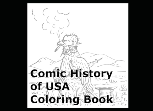 Comic History of the USA Coloring Book von Independently published