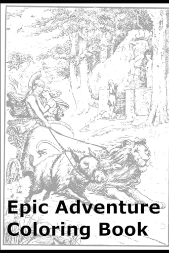 Epic Adventure Coloring Book von Independently published
