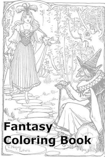 Fantasy Coloring Book von Independently published
