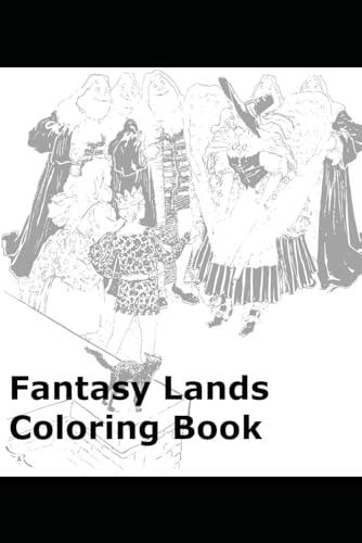 Fantasy Lands Coloring Book von Independently published