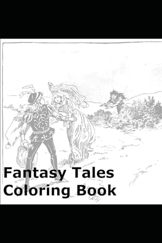 Fantasy Tales Coloring Book von Independently published