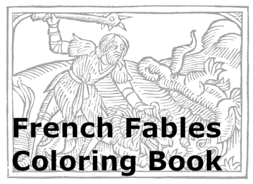 French Fables Coloring Book von Independently published
