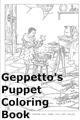 Geppetto's Puppet Coloring Book von Independently published