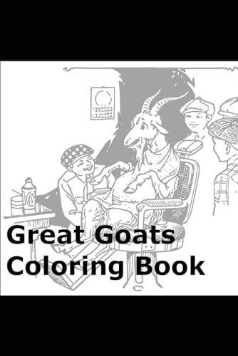 Great Goats Coloring Book von Independently published