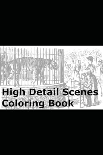 High Detail Scenes Coloring Book von Independently published