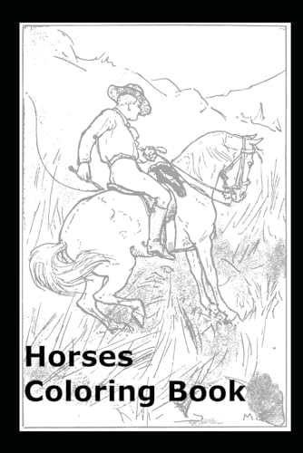 Horses Coloring Book von Independently published