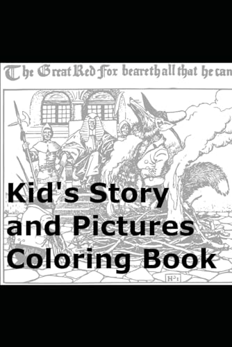 Kid's Story and Pictures Coloring Book von Independently published