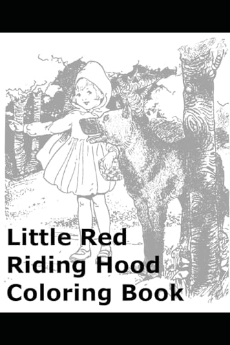 Little Red Riding Hood Coloring Book von Independently published