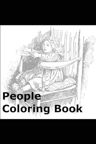 People Coloring Book von Independently published