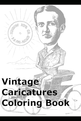 Vintage Caricatures Coloring Book von Independently published