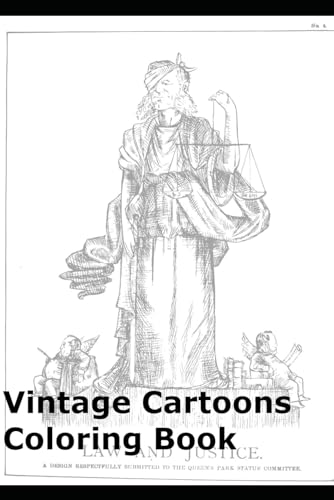 Vintage Cartoons Coloring Book von Independently published