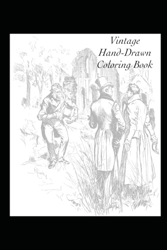 Vintage Hand-Drawn Coloring Book von Independently published
