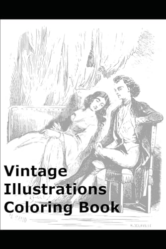 Vintage Illustrations Coloring Book von Independently published
