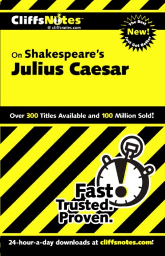 Cliffs Notes on Shakespeare's Julius Caesar