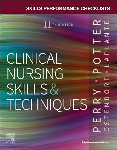 Skills Performance Checklists for Clinical Nursing Skills & Techniques von Mosby