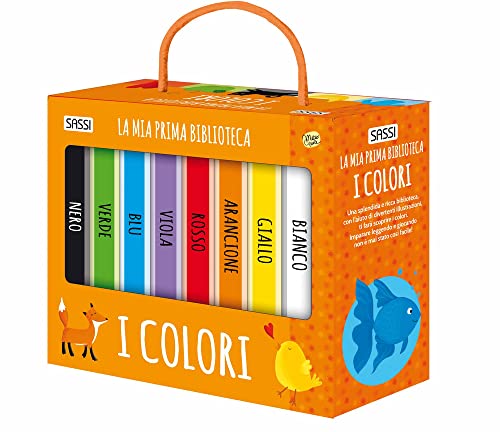 I colori. La mia prima biblioteca. Ediz. a colori (Sassi junior)