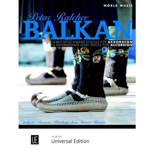 Balkan Accordion: 14 mittelschwere Stücke für Akkordeon. für Akkordeon. von Universal Edition AG