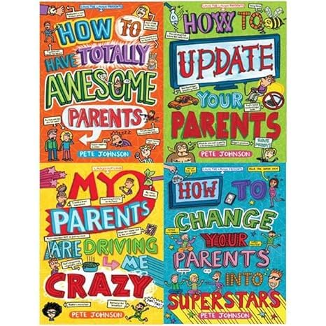 How to Train Your Parents Collection 4 Books Set (Louis the Laugh Series) (How to Update Your Parents, My Parents are Driving Me Crazy, How to Have Totally Awesome Parents, How to Change Your Parents)