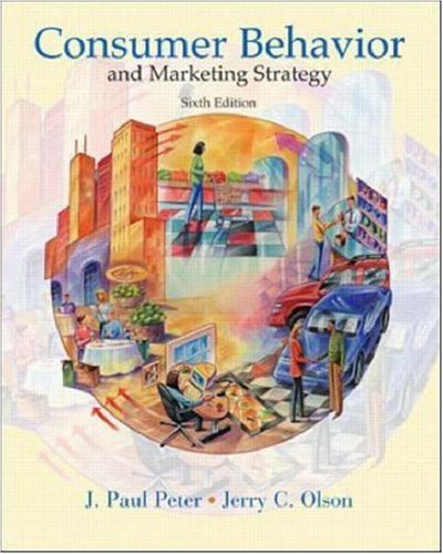 Consumer Behavior and Market Strategy: J. Paul Peter, Jerry C. Olson (McGraw-Hill/Irwin Series in Marketing) von McGraw-Hill Publishing Co.
